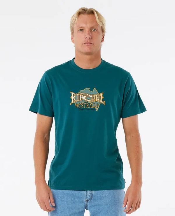 Rip Curl Heritage Destination Tee - Australia 0RFMTE - Ronald King