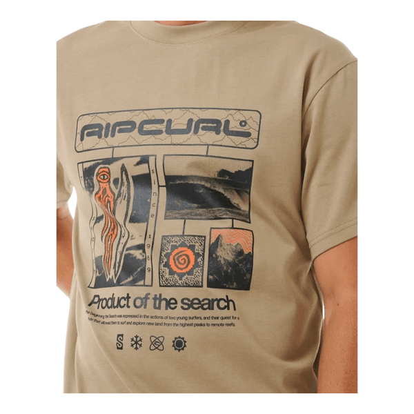 Rip Curl Search Exploration Tee 0JPMTE - Ronald King