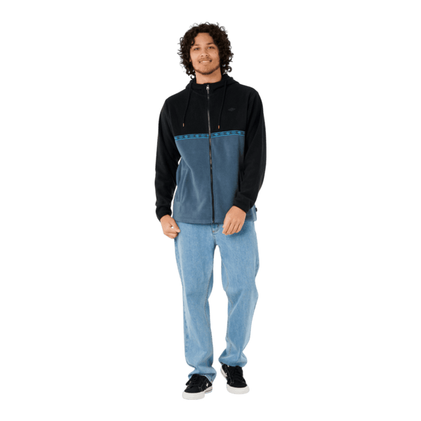 Rip Curl Split Peak Zip Through Hoodie 061MFL - Ronald King