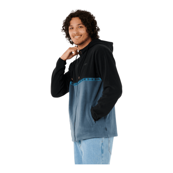 Rip Curl Split Peak Zip Through Hoodie 061MFL - Ronald King