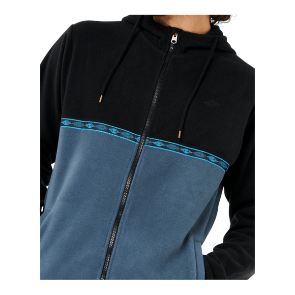 Rip Curl Split Peak Zip Through Hoodie 061MFL - Ronald King