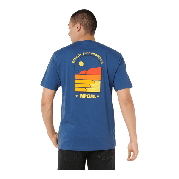 Rip Curl Surf Revival Line Up Tee 0UXMTE - Ronald King