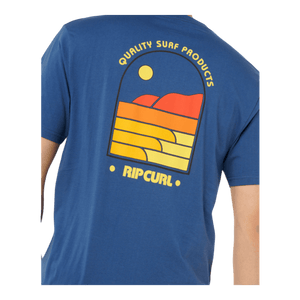 Rip Curl Surf Revival Line Up Tee 0UXMTE - Ronald King
