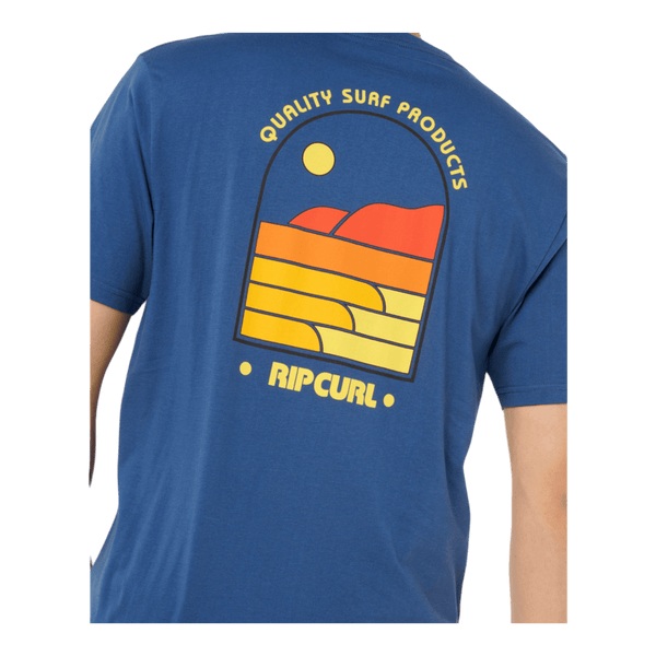 Rip Curl Surf Revival Line Up Tee 0UXMTE - Ronald King