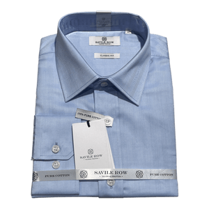 Savile Row Cyrus Classic Business Shirt SS02SHA - Ronald King