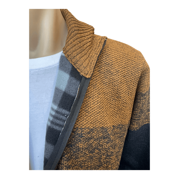 Sugar Kanan Full Zip Fleece Lined Knit Top 0860 - Ronald King