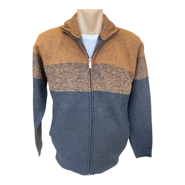 Sugar Kanan Full Zip Fleece Lined Knit Top 0860 - Ronald King