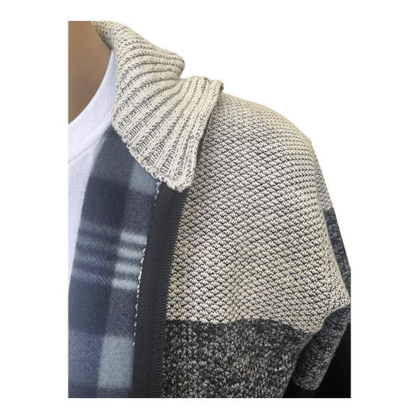 Sugar Kanan Full Zip Fleece Lined Knit Top 0860 - Ronald King