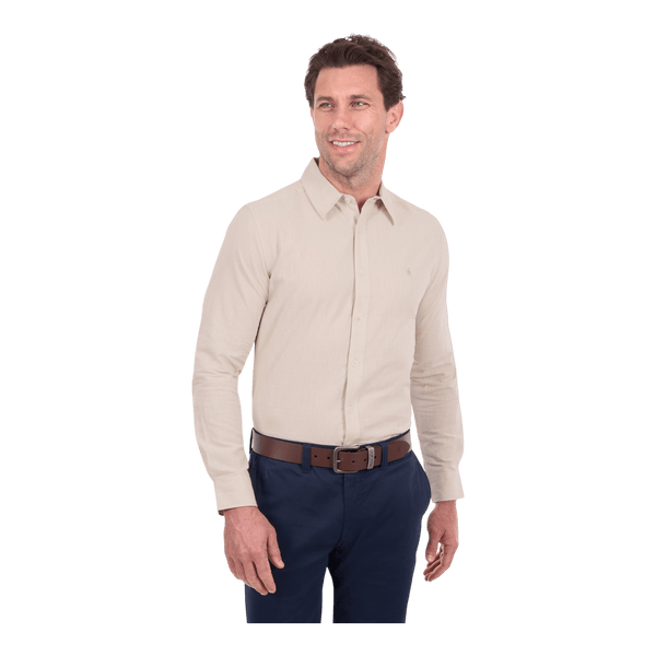 Thomas Cook Linen Blend L/S Shirt T6S1122045 - Ronald King