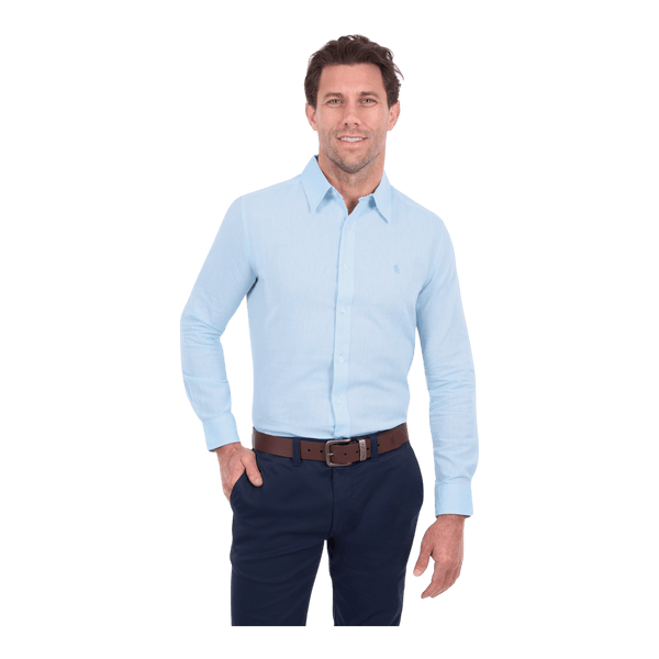 Thomas Cook Linen Blend L/S Shirt T6S1122045 - Ronald King