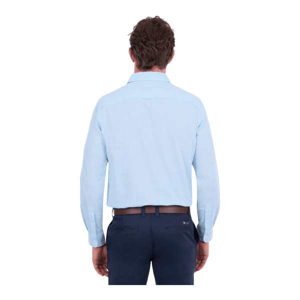 Thomas Cook Linen Blend L/S Shirt T6S1122045 - Ronald King