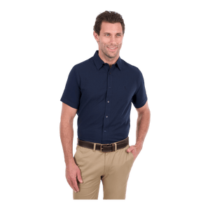 Thomas Cook Linen Blend Short Sleeve Shirt T6S1121045 - Ronald King