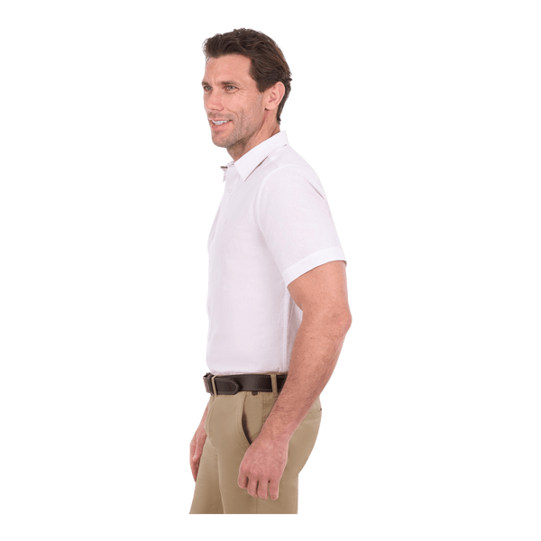 Thomas Cook Linen Blend Short Sleeve Shirt T6S1121045 - Ronald King
