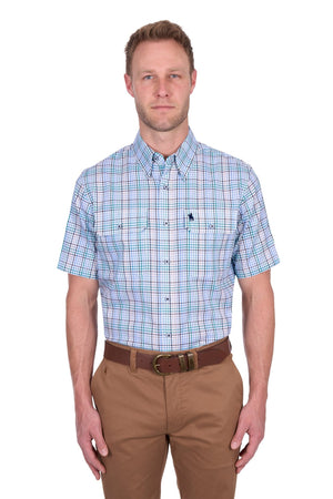 Thomas Cook Matt 2 Pocket Short Sleeve Shirt T5S1110040 - Ronald King