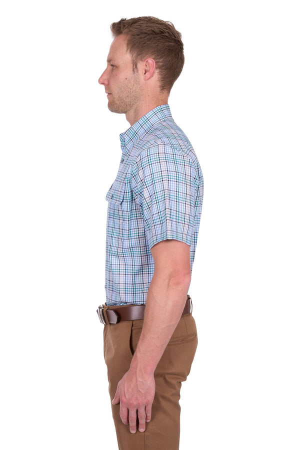 Thomas Cook Matt 2 Pocket Short Sleeve Shirt T5S1110040 - Ronald King