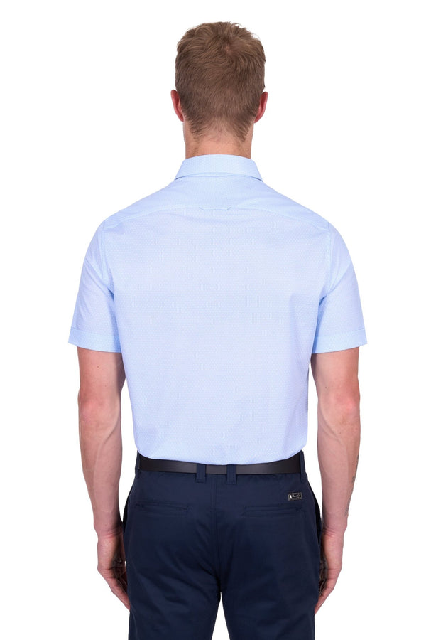 Thomas Cook Michael Tailored Short Sleeve Shirt T5S1121050 - Ronald King