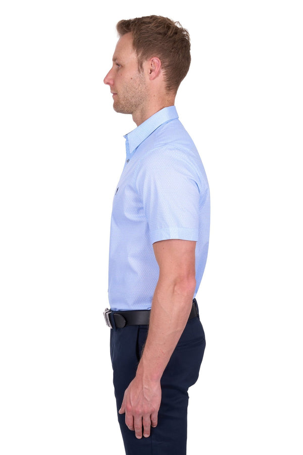 Thomas Cook Michael Tailored Short Sleeve Shirt T5S1121050 - Ronald King