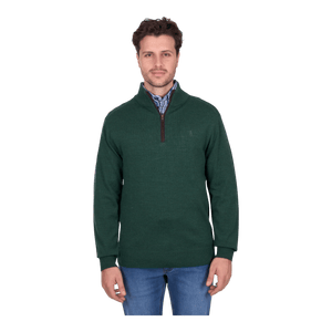 Thomas Cook Ray 1/4 Zip Merino Blend Jumper T6W1530007 - Ronald King