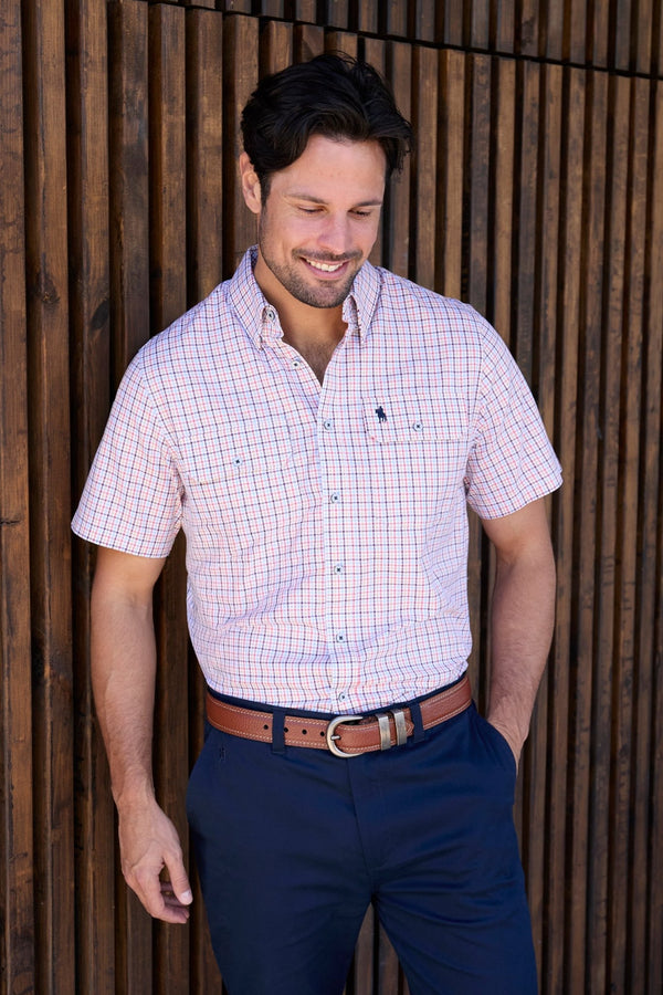 Thomas Cook Robert 2 Pocket Short Sleeve Shirt T5S1110043 - Ronald King