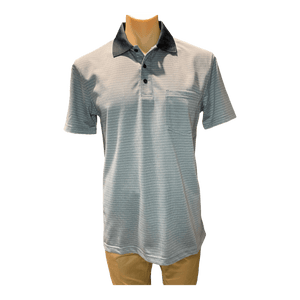 Tradewinds Jersey Stripe Polo TW2866 - Ronald King